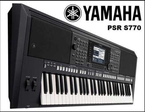 Organo Yamaha Psr S770 Piano Teclado Electronico Arranger S 5 300 00