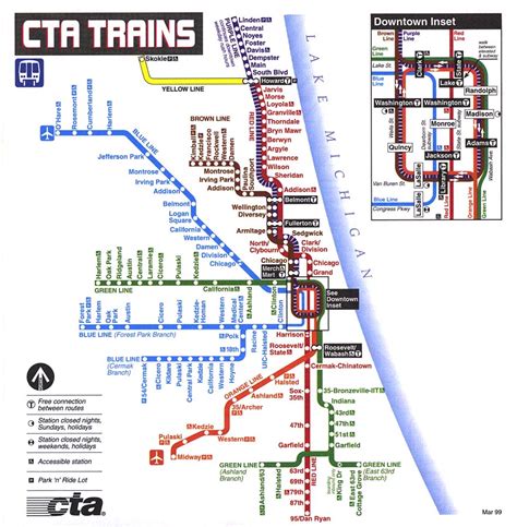 Exploring Chicago: Navigating The City With The El Train Map - 2023 ...