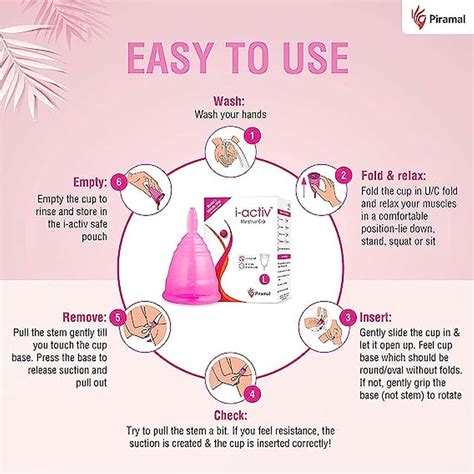 Buy I Activ Menstrual Cup For Women Rash Free Leak Free Ultra Soft