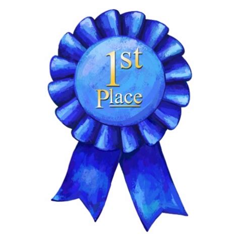 Blue Ribbon First Place Award Clip Art - ClipArt Best