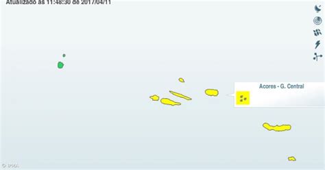Ipma Prolonga Aviso Amarelo Para Sete Ilhas Devido Chuva Forte