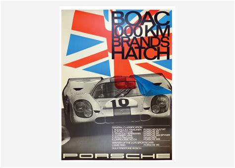 Five Incredible Vintage Porsche Posters You Can Bid On From Home Airows