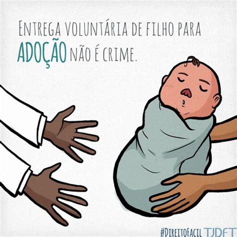 Entrega voluntária para adoção Tribunal de Justiça do Distrito