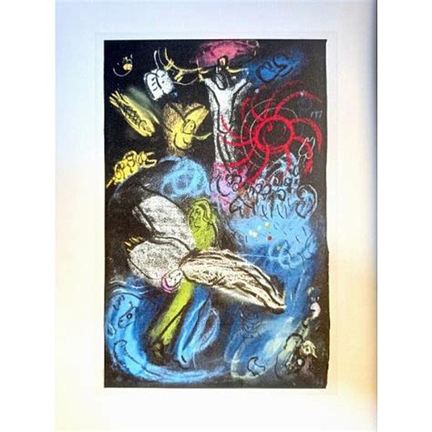 Marc Chagall Creation Of Man 1986 Lithograph Chairish