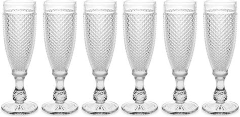 Vivalto Prosecco Champagneglazen Glas Set X Stuks Ml Luxe