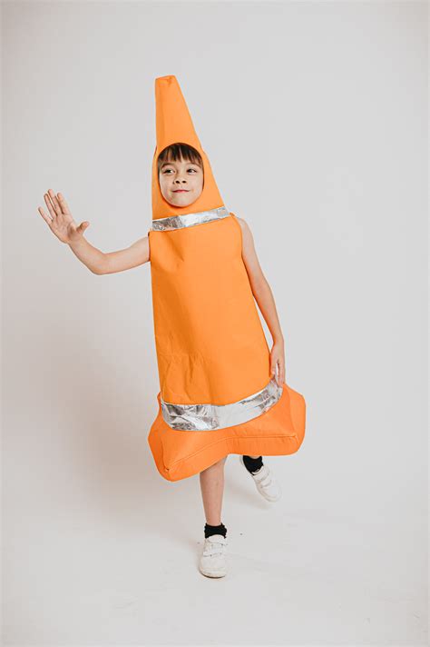 Carnival Funny Traffic Cone Costume 091752