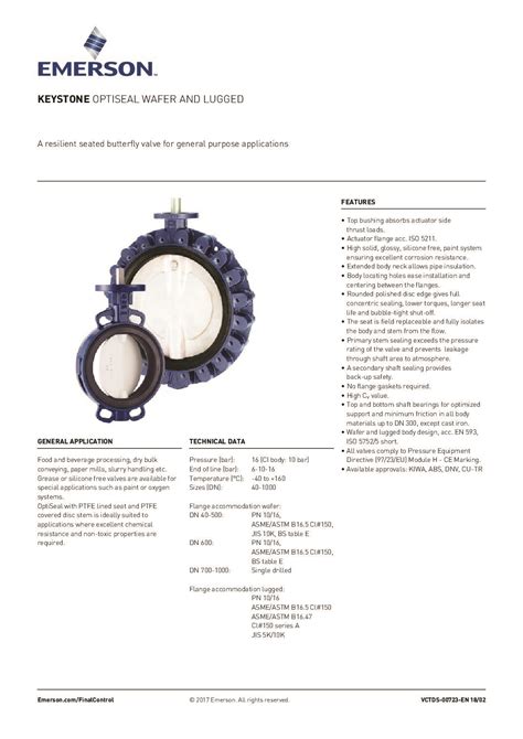 Keystone Figure 990 And 920 Resilient Seated Butterfly