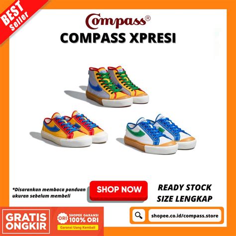 Original Sepatu Compass Xpresi Bnib Shopee Indonesia