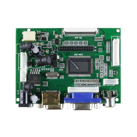 LCD Display TTL LVDS Controller Board HDMI VGA 2AV 50 PIN For AT070TN90