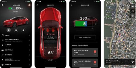 The updated version of the Tesla app offers great new features