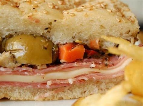 Muffaletta Sandwich Recipe Just A Pinch Recipes