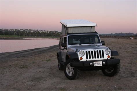 The Jeep Wrangler blows its lid with Ursa Minor pop-top camper