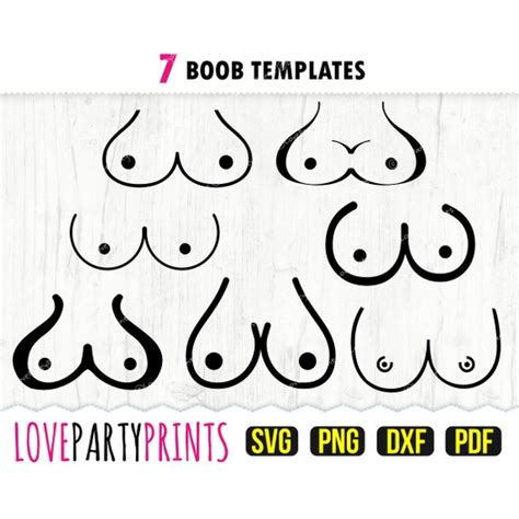 Types Of Women S Breasts All Boobs Are Good Boobs Svg Boobs Svg Body