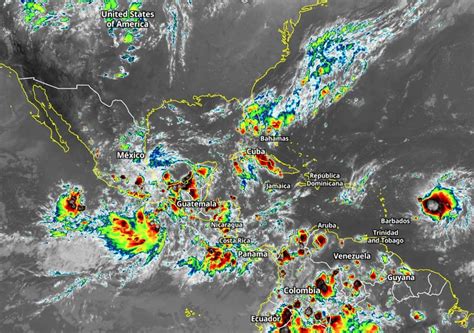 Depresi N Tropical E Podr A Llegar A Tierra Como Tormenta