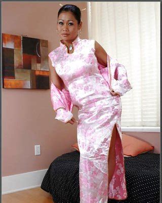 Satin Silk Cheongsam Qipao Chinese Dress Porn Pictures XXX Photos Sex Images 1815204 PICTOA