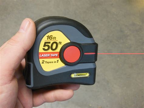 2-In-1 Laser Tape Measure By General Tools - HomeFixated.com