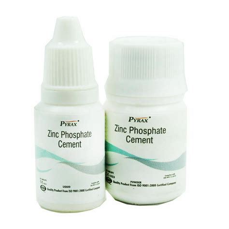 Dental Zinc Phosphate Permanent Cement Tooth Filling Fixation Powder