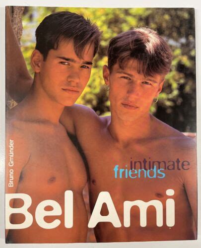 Bel Ami Intimate Friends 1996 Softcover Nude Male Art Photography Gay