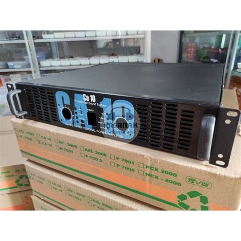 Jual Box Power Amplifier Ca U Tebal Shopee Indonesia