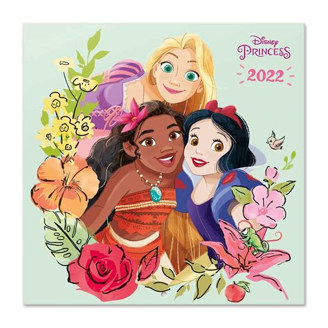 Buy Official Disney Princess 2022 Wall 2022 12 X 12 Square Wall