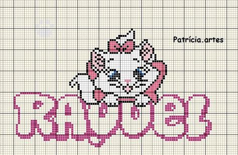 A Cross Stitch Pattern With The Word Barbie On It