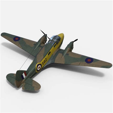 British WW2 Transport Aircraft Collection 01 - 3D Model by ChipBassChaos