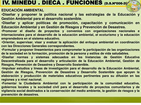 Ppt DirecciÓn De Educacion Comunitaria Y Ambiental Powerpoint