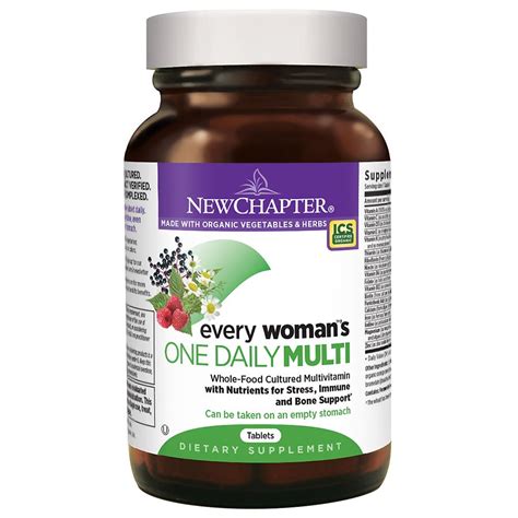 New Chapter Every Woman S One Daily Multivitamin Tablets Walgreens