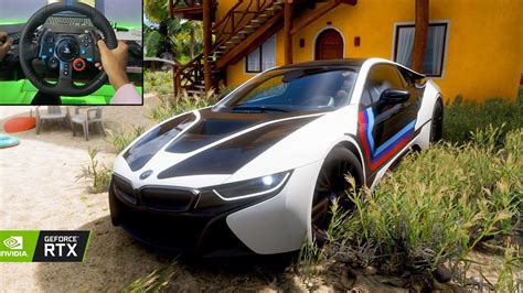 BMW I8 Forza Horizon 5 Logitech G29 Gameplay RTX 3070 YouTube