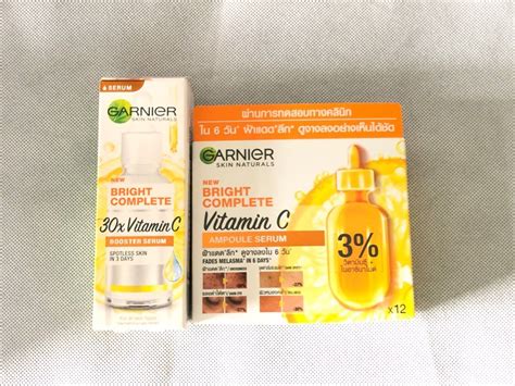 Garnier Bright Complete Booster Serum Bright Complete Ampoule Serum