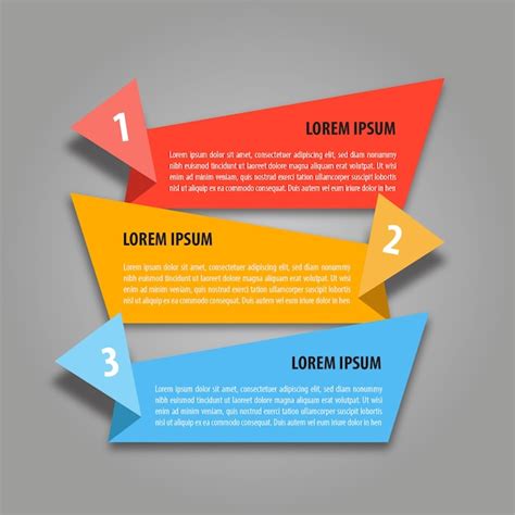 Premium Vector Infographic List Number