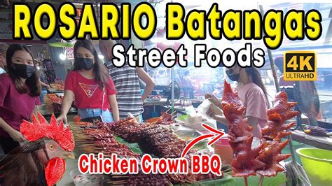 Strange Street Food In Rosario Batangas Philippines Youtube