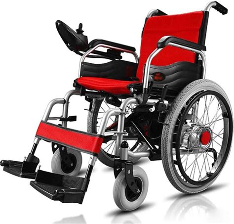 Lightweight Folding Electric Wheelchair Deluxe Fold Foldable Power