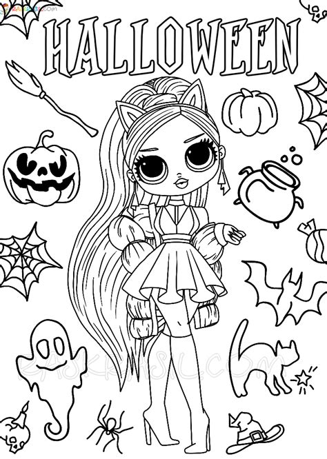 Dibujos de Halloween para colorear 130 imágenes gratis para imprimir