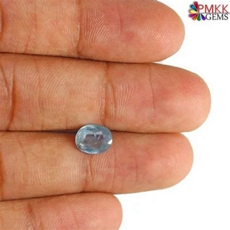 Oval Astrology Ceylon Blue Sapphire Grms Carat Cts At Rs