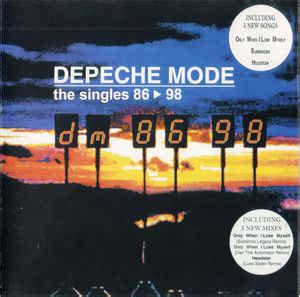 Depeche Mode The Singles 86 98 CD Discogs