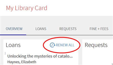 How Do I Renew My Books LibAnswers