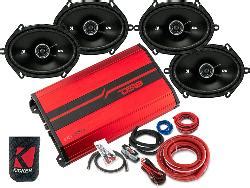 Kicker Dsc Sxe Rd Ampkit X Speakers W Amplifier Car