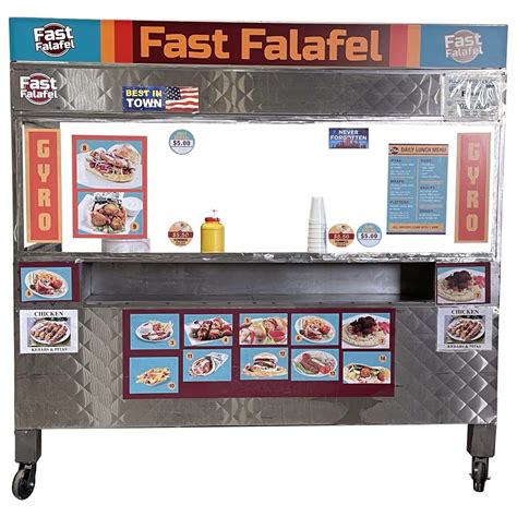 Hot Dog Vendor Trailer Large Add On Section For Vendor To Stand