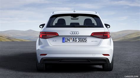 Audi A3 Sportback g-tron | 2017MY (Color: Glacier White) | Rear