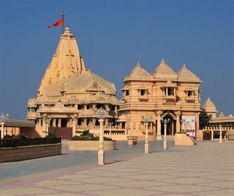 Sharing knowledge with purpose — The Somnath Mandir is situated at the ...