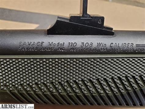 Armslist For Saletrade Savage 110 308 Threaded Barrel