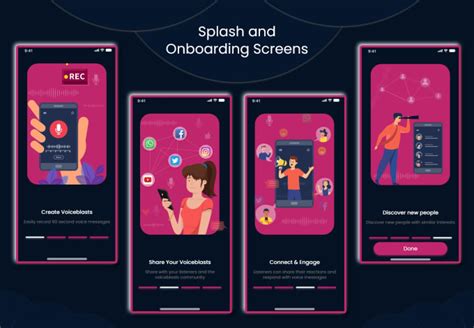 Design Onboarding And Splash Screens For Android And Ios By