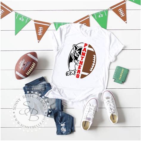 Panther Football High School Shirt - Sunny Belle