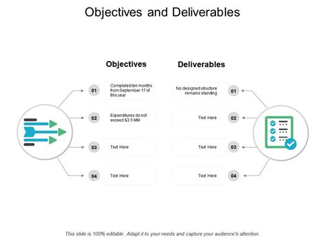 Objectives And Deliverables Powerpoint Slide Clipart Example Of Great Ppt Presentations