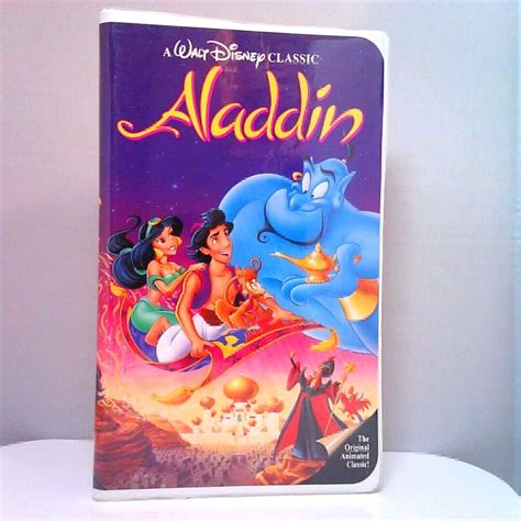 Aladdin Vhs Black Diamond Edition A Walt Disney Classic Etsy