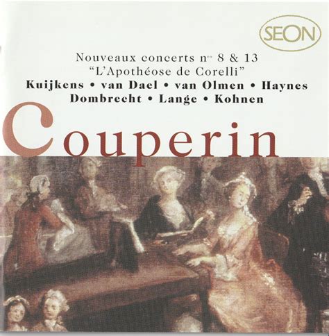 Release Nouveaux Concerts N 8 13 L Apothéose de Corelli by