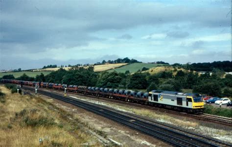 35mm Railway Slide Class 60 60022 Clay Cross 1991 Copyright £2