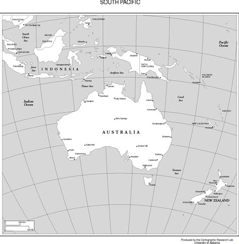 Map Of The South Pacific - Maps For You