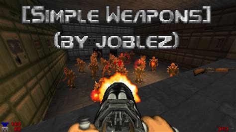 Simple Weapons Mod Weapons Showcase For Doom Youtube